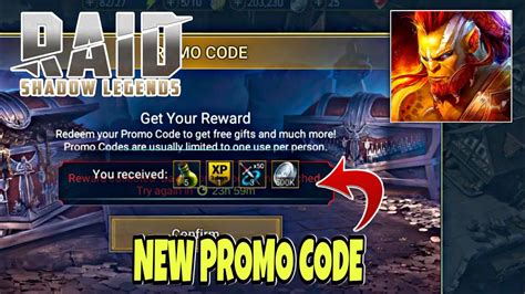 raid shadow code promo